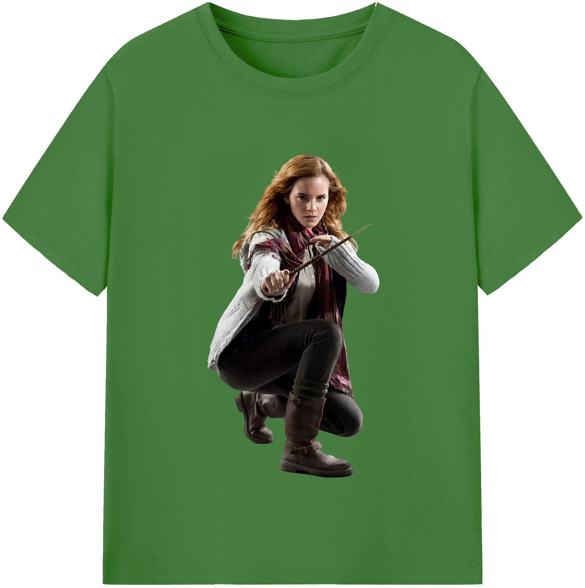 （画像用） Harry Potter ハリー・ポッターシリーズ レディースカジュアルプリントTシャツ（綿100％）
